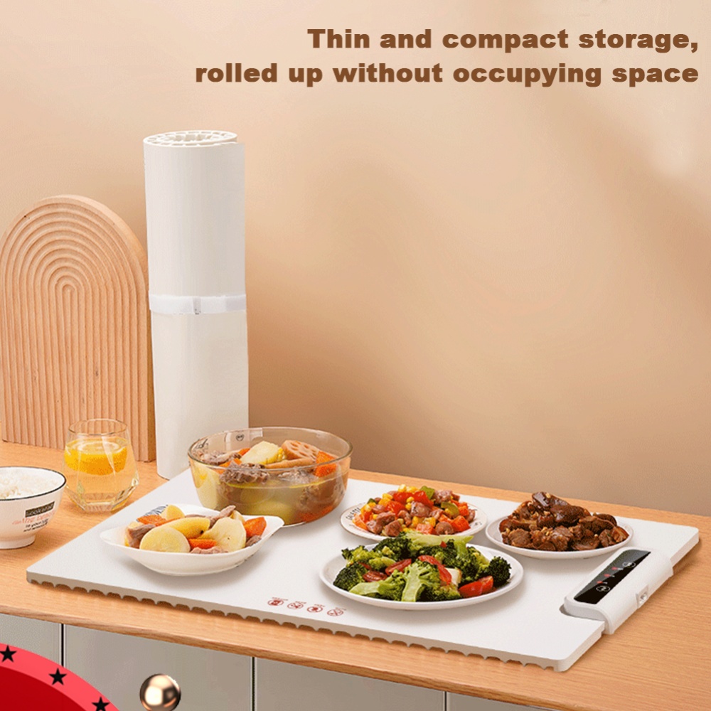 Smart Home Tools - Bandeja Elétrica Dobrável de Silicone para