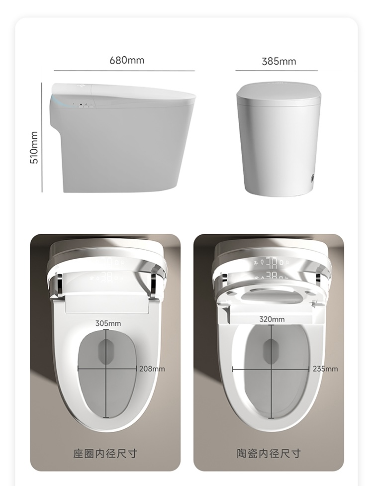 Smart Home Hotel - Sanitário Inteligente de Última Geração com