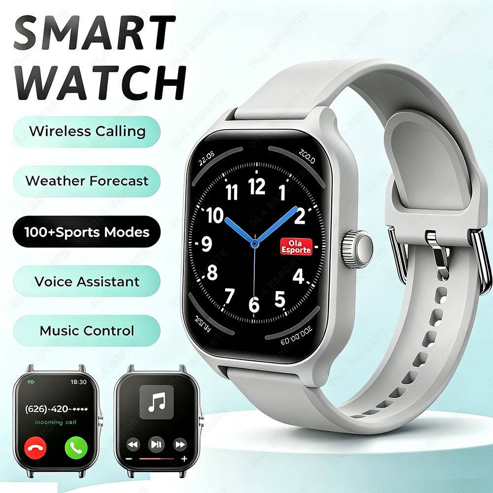 Smart Home News - Relógio Inteligente Plus para Homens e