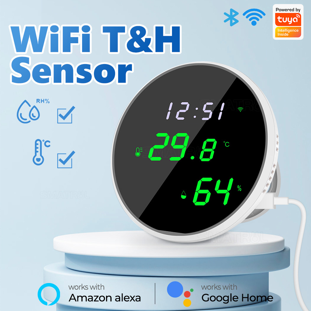 Smart Home News - Tuya usb inteligente sensor de umidade