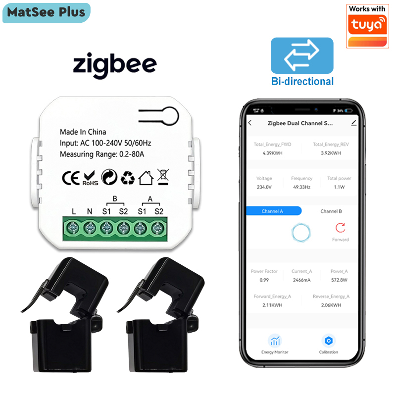 Smart Energy Monitor - Medidor de Energia Inteligente ZigBee Bidirecional