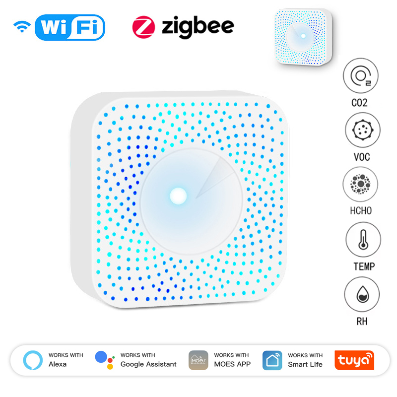 Smart Home Box - Detector de Qualidade do Ar Tuya