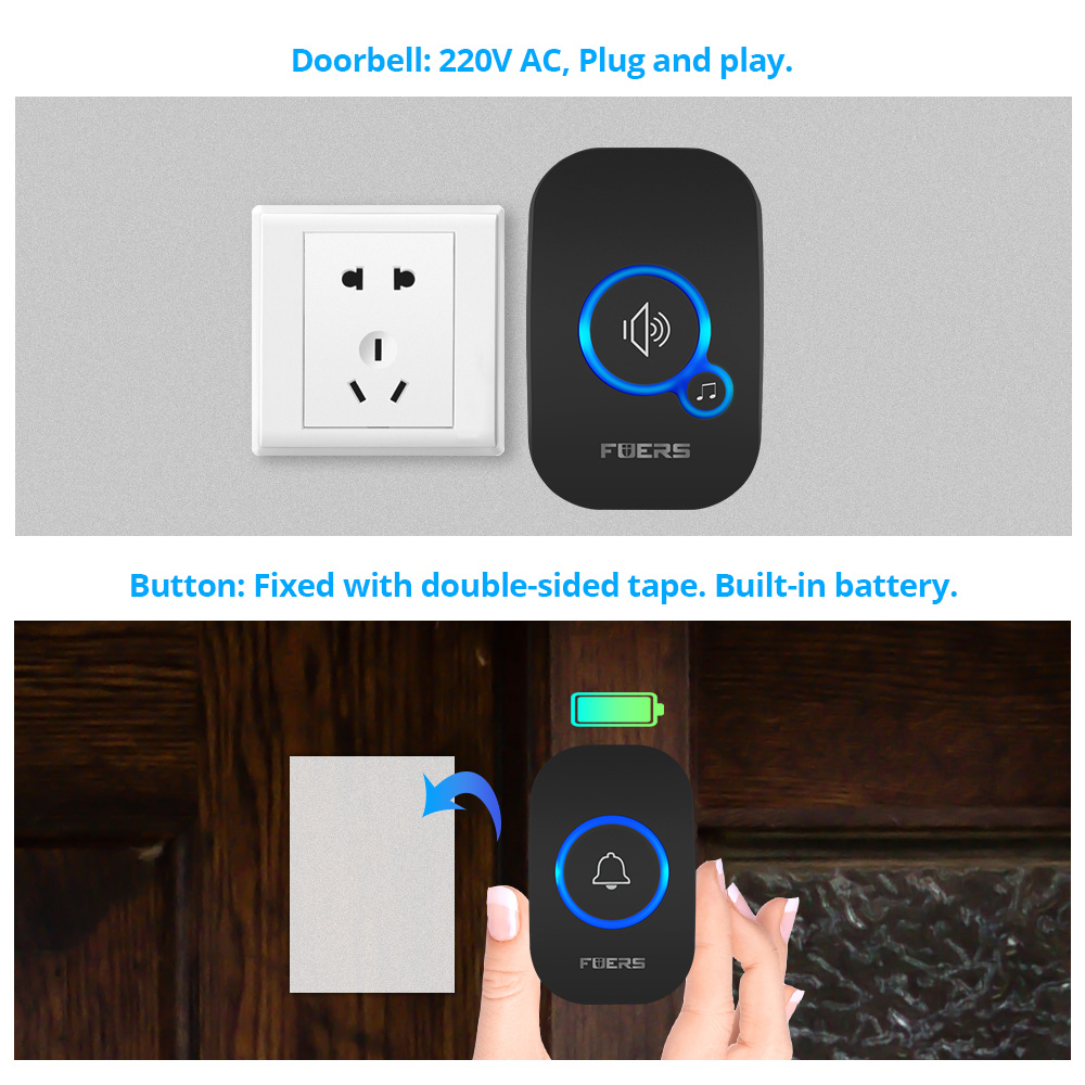 Fuers campainha sem fio casa b - Smart Home News avaliação e preço