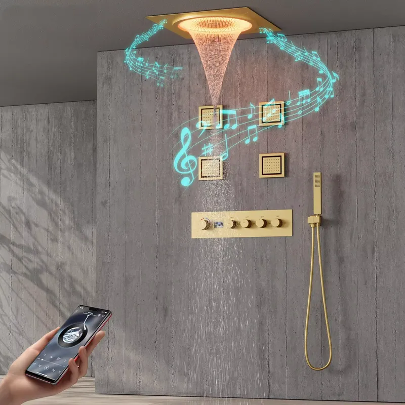 Conjunto de Chuveiro LED Intel - Smart Home Hotel avaliação e preço