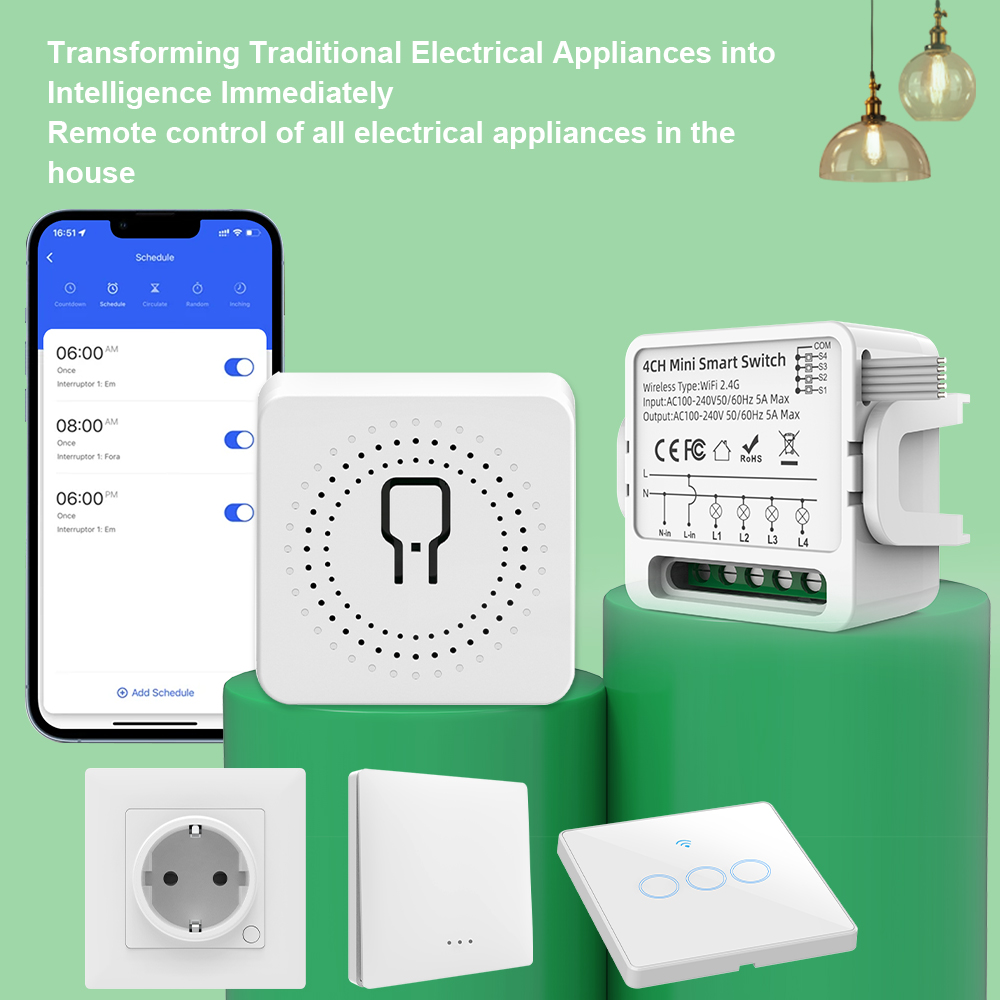 Interruptor Inteligente Tuya W - Smart Home Networking avaliação e preço