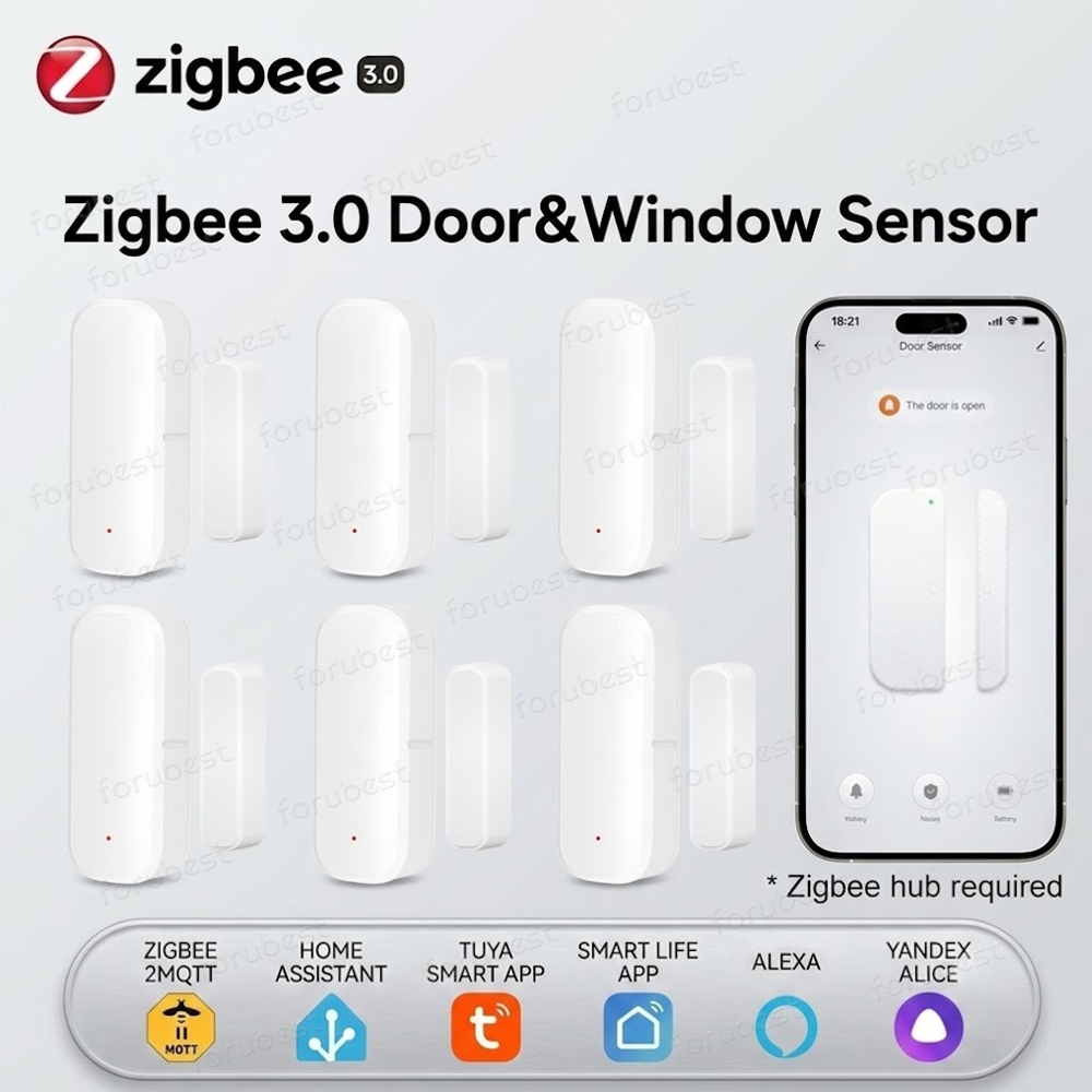 Sensor de Porta/Janela Zigbee  - Smart Home Zigbee Gateway avaliação e preço