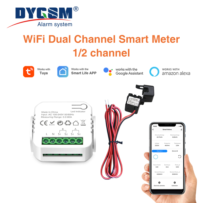 Tuya inteligente wi fi medidor - Smart Energy Monitor avaliação e preço
