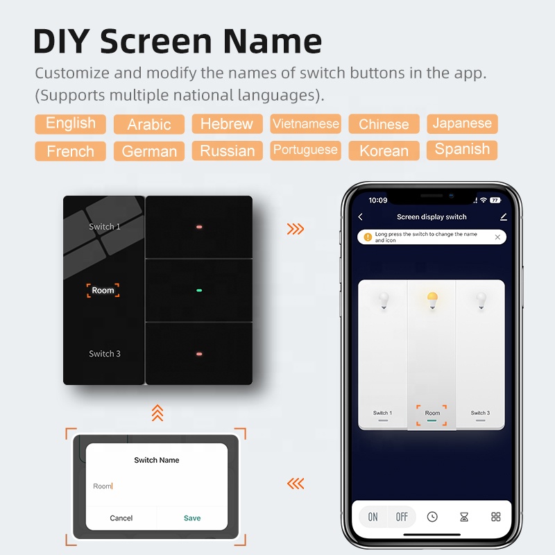Interruptor de parede para cas - Smart Home Control avaliação e preço