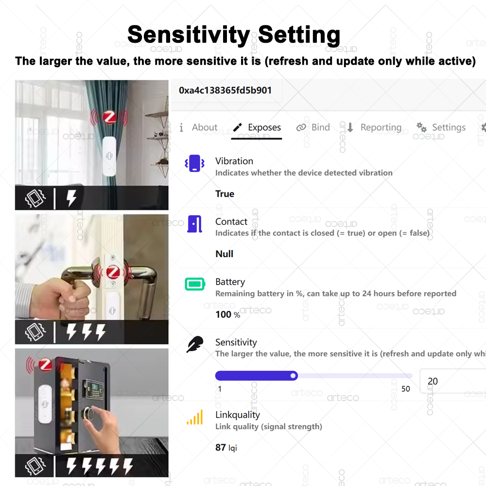 Inteligente zigbee 3.0 sensor  - Smart Home Tools avaliação e preço