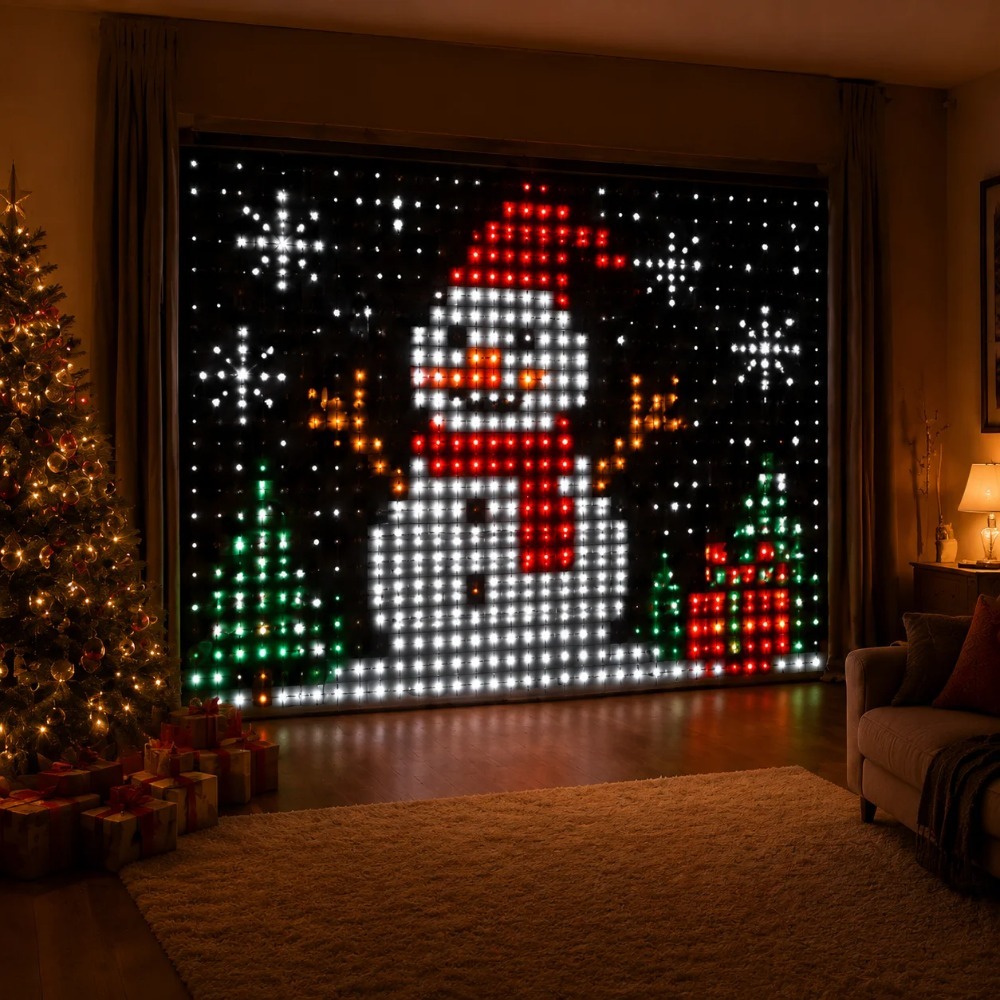 Luzes de Cortina LED Pixel com - Smart Home Control avaliação e preço