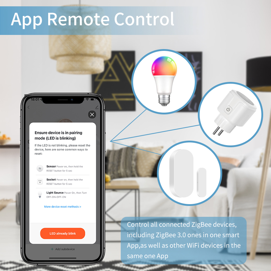 Tuya inteligente multi-modo ga - Smart Home Zigbee Gateway avaliação e preço
