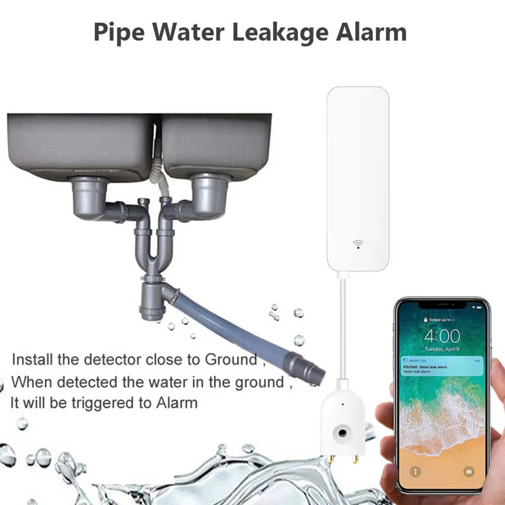Sensor de Vazamento de Água Zi - Smart Home Networking avaliação e preço