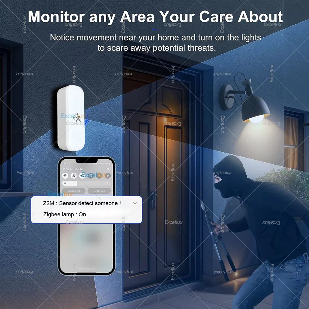 Inteligente zigbee sensor de m - Smart Home Tools avaliação e preço