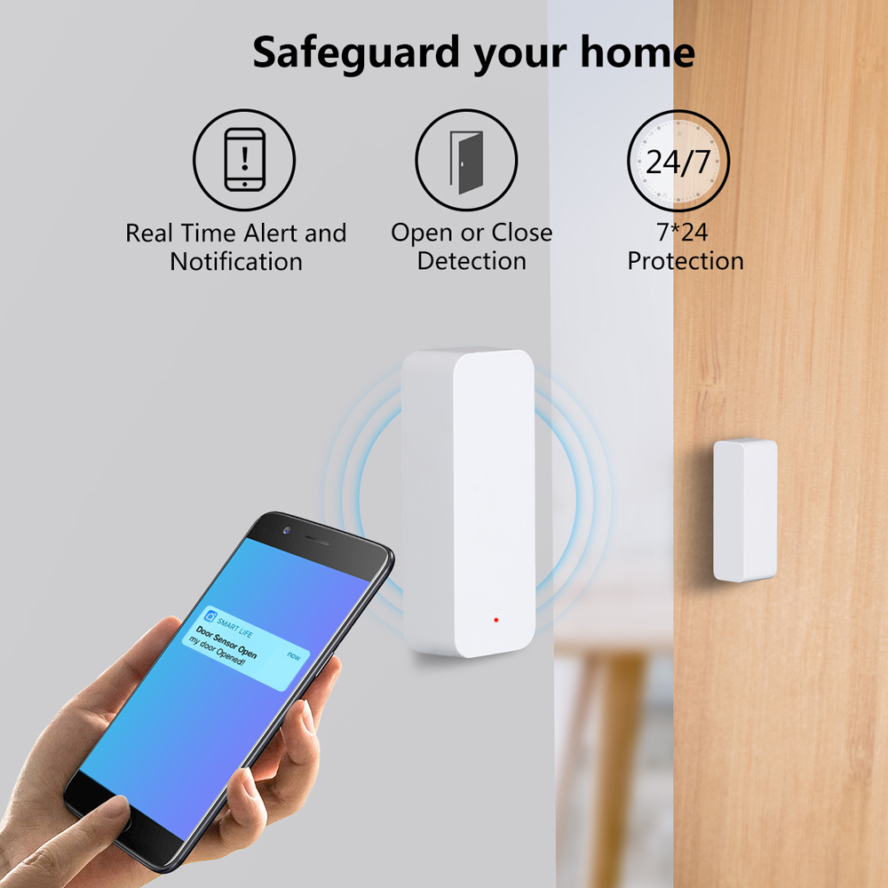 Sensor de contato para porta e - Smart Home Networking avaliação e preço