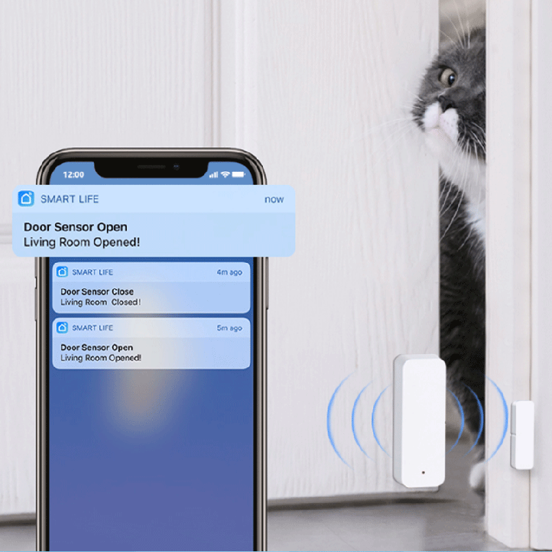 Sensor de contato para porta e - Smart Home Networking avaliação e preço
