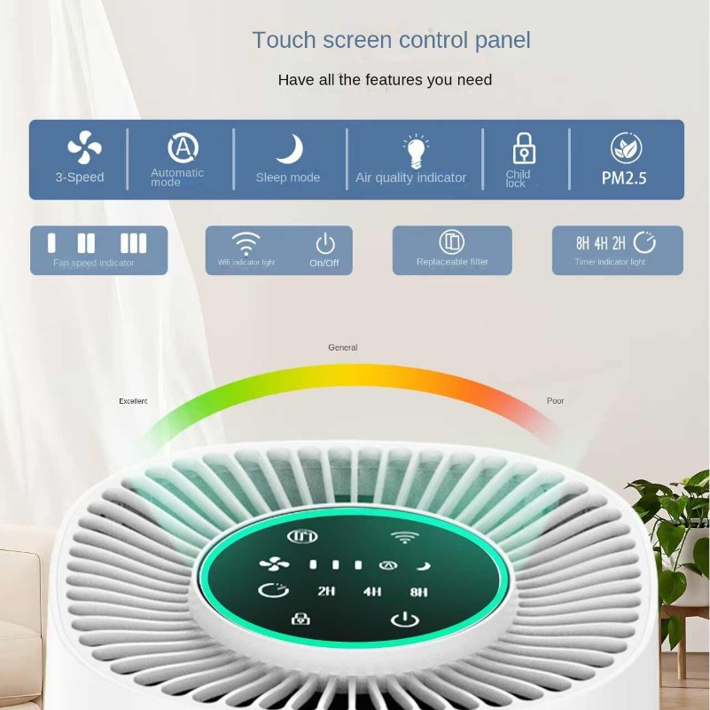 Purificador de Ar Inteligente  - Smart Home Control avaliação e preço