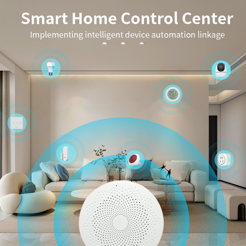 Zigbee Gateway Multi-Mode Hub, - Smart Home Zigbee Gateway avaliação e preço