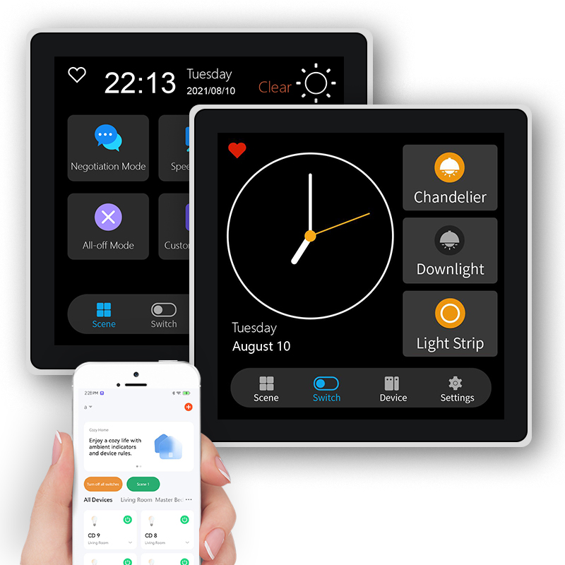 Fuers 4 Polegada tela de toque - Smart Home Tools avaliação e preço