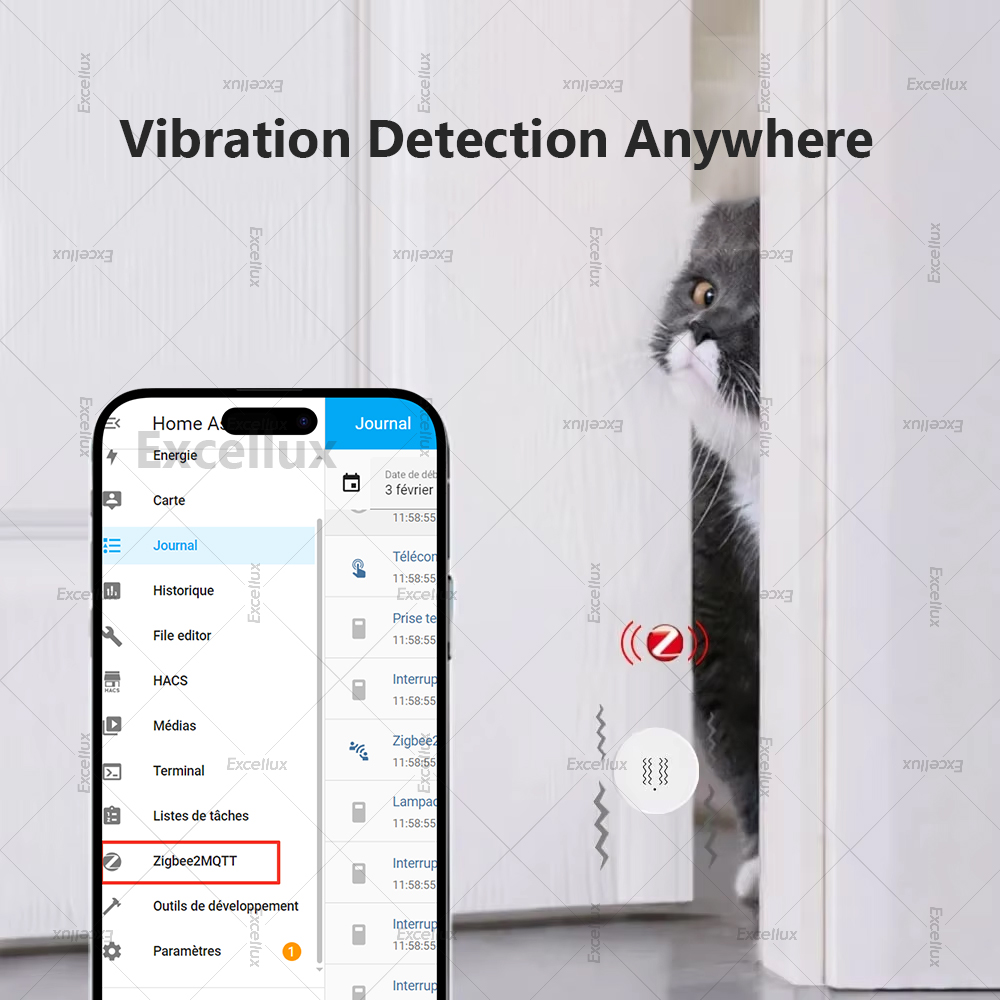 Zigbee 3.0 sensor de vibração  - Smart Home Tools avaliação e preço