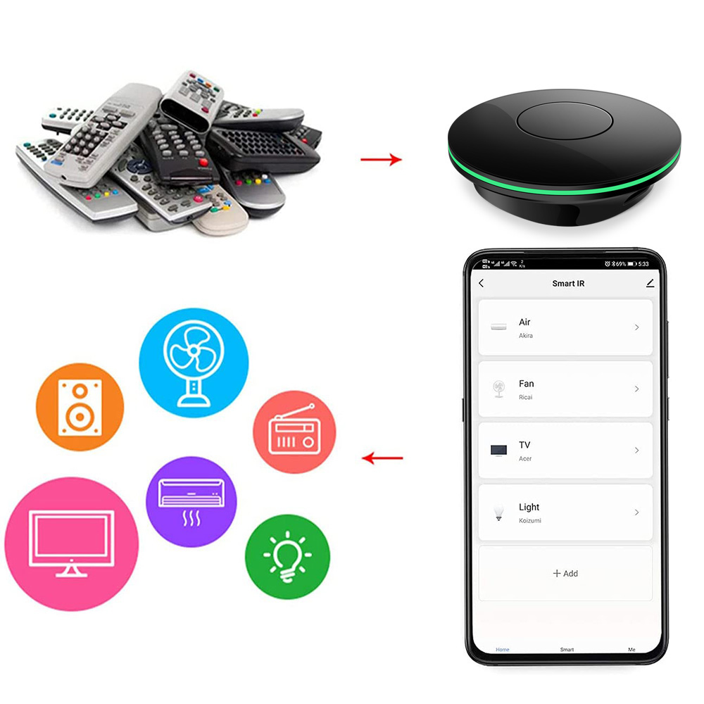 Controle Remoto IR Wi-Fi para  - Smart Home Box avaliação e preço