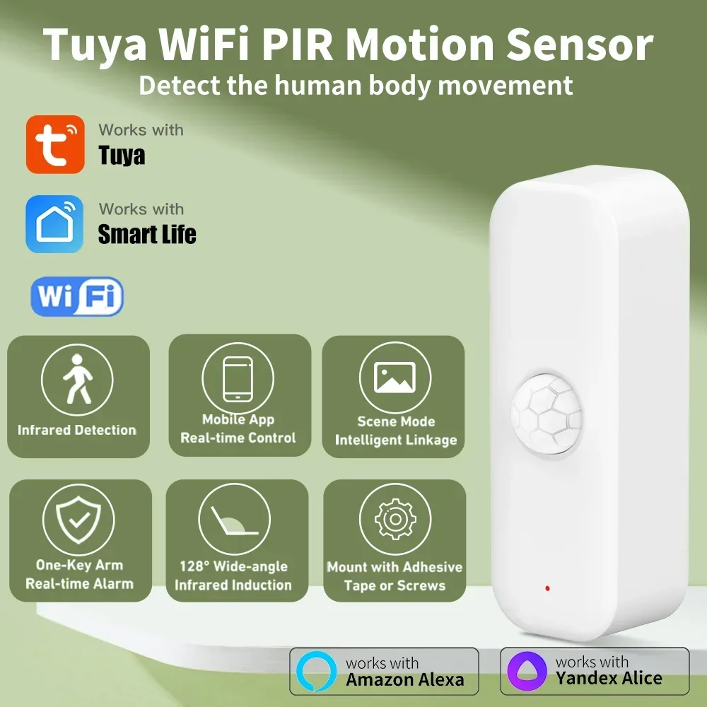 Tuya wifi sensor de movimento  - Smart Home Tools avaliação e preço